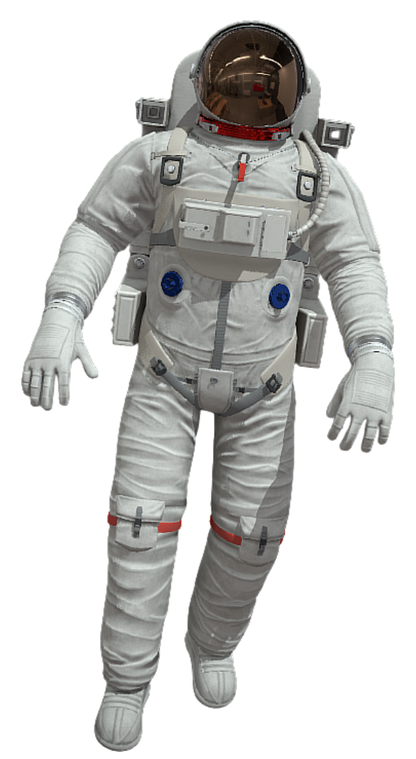 Floating astronaut